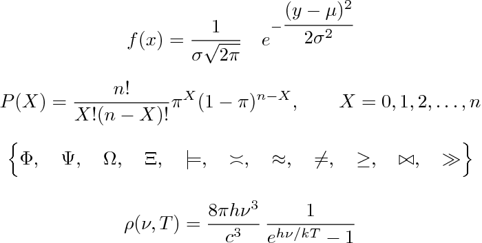 Espressioni matematiche